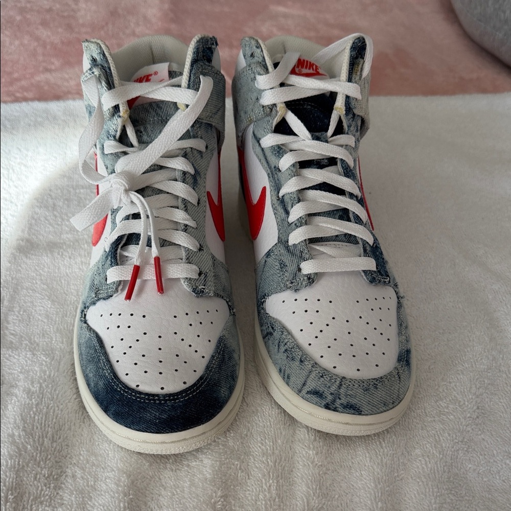 Nike Dunk High Washed Denim Pack (Women's)